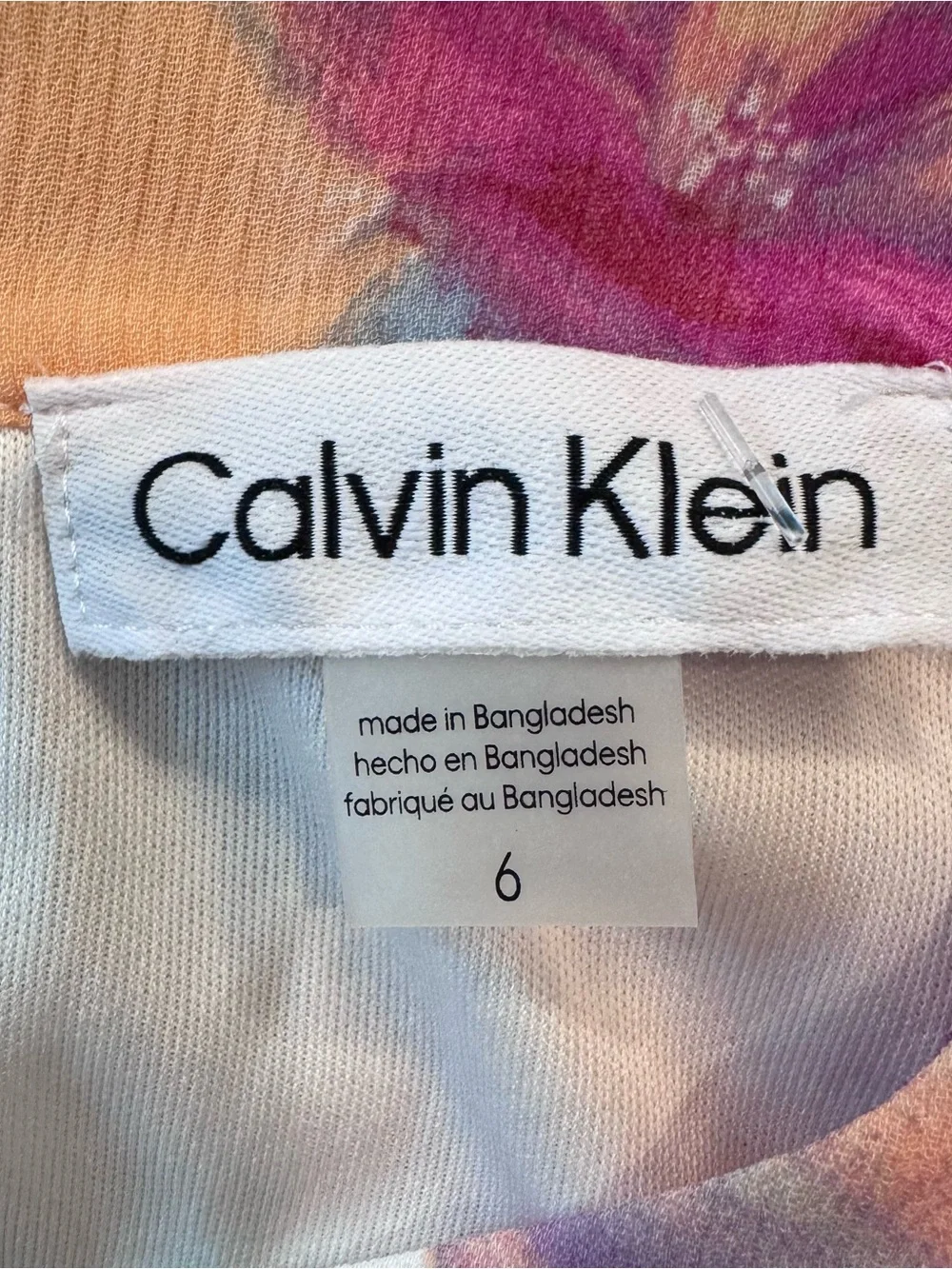Calvin Klein NWT beautiful, flowy sleeveless dress